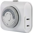 thumbnail image 2 of Timer GE 24 horas Indoor Basic, 1 enchufe polarizado, paquete de 3, 2 of 8