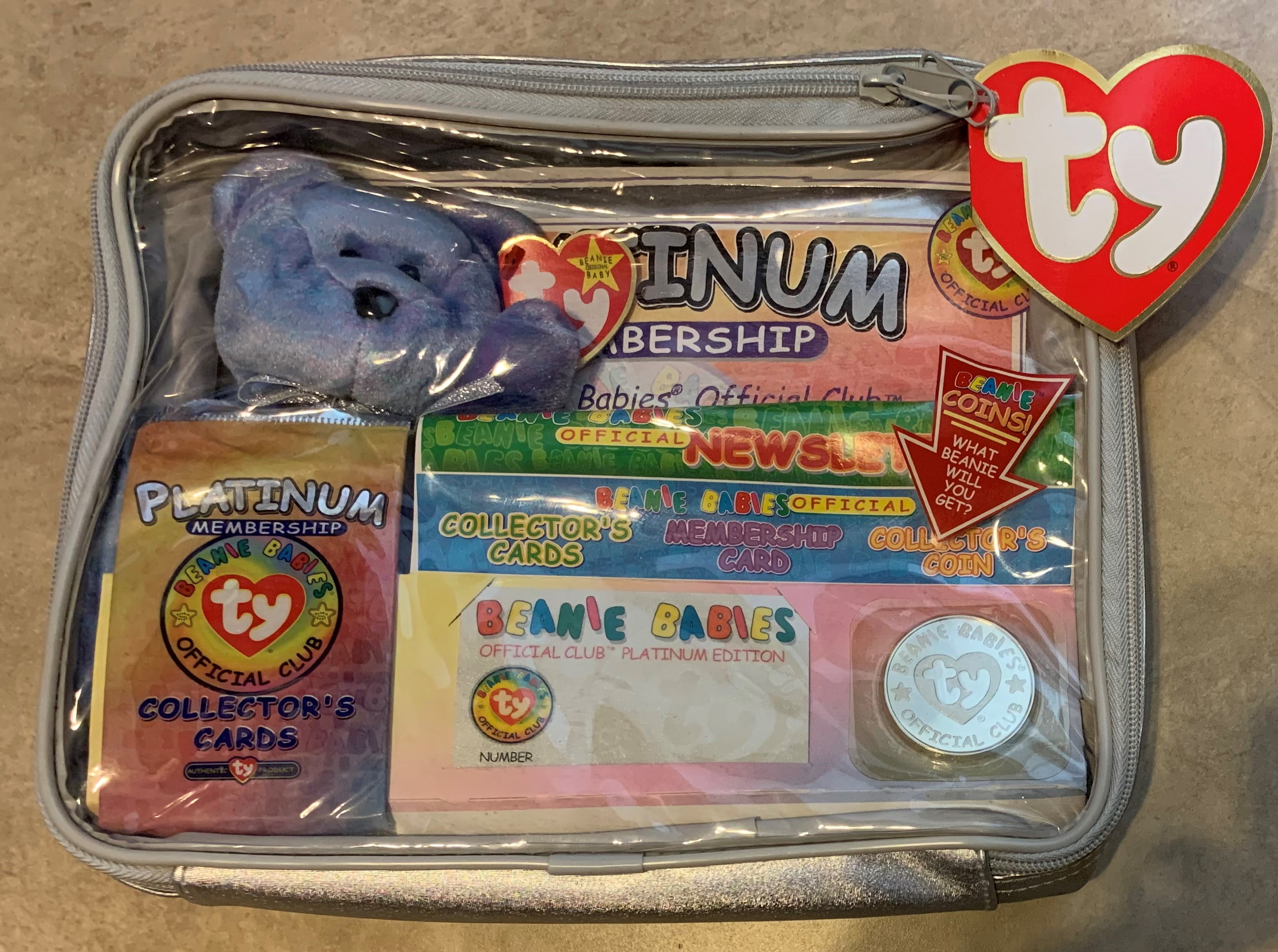 clubby 2 beanie babies platinum edition