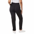 thumbnail image 3 of 32 Degrees Ladies' Size Large, Lightweight Twill Pull-On Pant, Black, 3 of 8