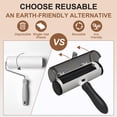 thumbnail image 4 of Reusable Pet Hair Remover Roller, No Refills Lint Roller for Dog Cat Fur, Portable Lint Remover for Couch, Carpet, Bedding, Clothes and Car Seat, 4 of 8
