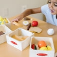 thumbnail image 4 of Melissa & Doug Food Groups - 21 Wooden Pieces and 4 Crates, Multi, 4 of 12