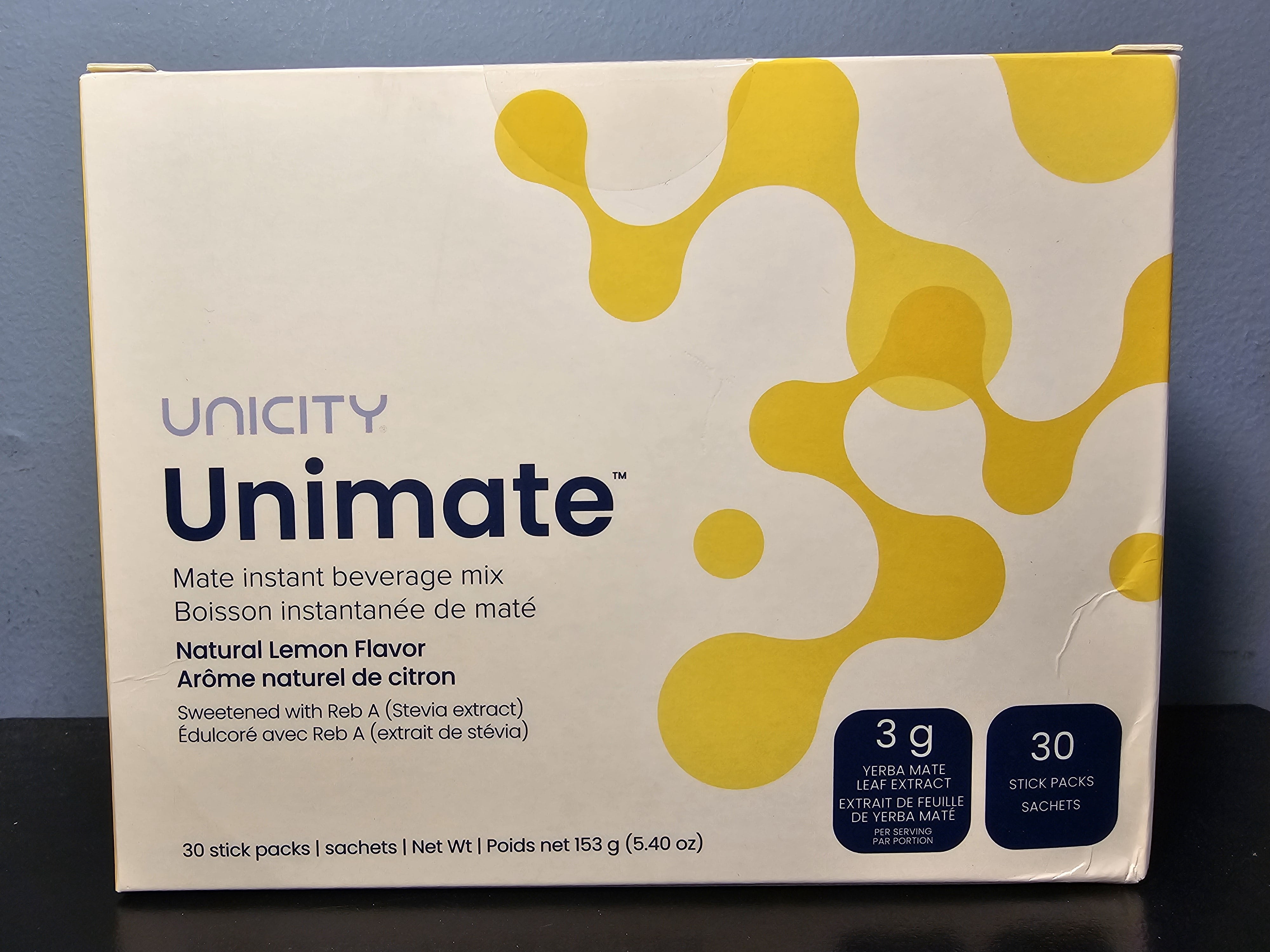 Unicity Multi Flavor Feel Great Balance Orange ( 2 Boxes ) & Unimate Lemon ( 1 Box ) NEW PACKAGING