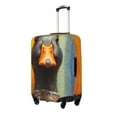thumbnail image 2 of Haiem Colorful Painted Duck Luggage Cover Printed Suitcase Covers for Luggage Elastic Washable Suitcase Protector Fits 18-32 Inch Luggage-Medium, 2 of 9
