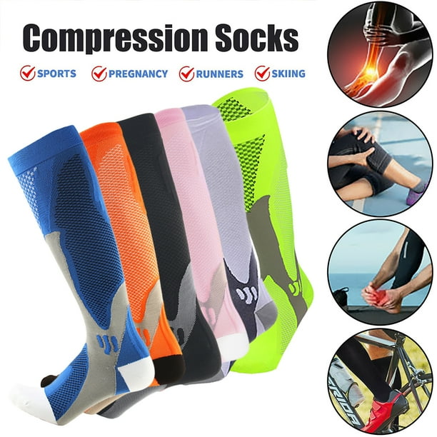 CVLIFE Mens Womens Compression Socks, Graduated Support Sports
