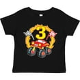 thumbnail image 3 of Inktastic Monster Truck 3rd Birthday Boys or Girls Toddler T-Shirt, 3 of 5