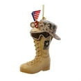 thumbnail image 6 of Kurt Adler U.S. Army Boot with U.S.A Flag and Icons Christmas Ornament, 1 pack, 6 of 6