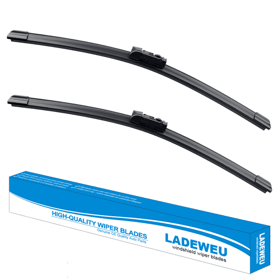 LADEWEU® 2 Wipers 24" 18" for Mazda CX-5 2017-2024 CX-9 2016-2023 All Weather Original Equipment Automotive Replacement Front Windshield Wiper Blade (Pack of 2)