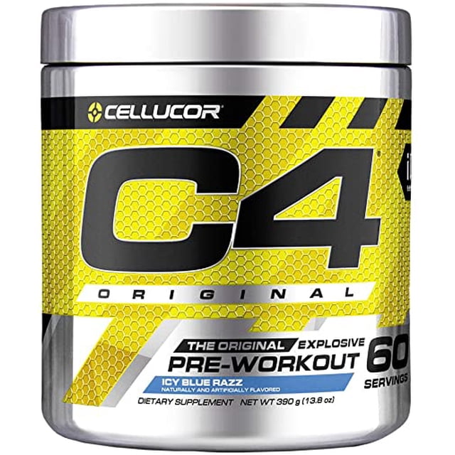 C4 ORIGINAL CELLUCOR ICY BLUE RAZZ 60 SERVICIOS CELLUCOR NUEVO 75 SERVICIOS