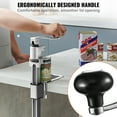 thumbnail image 6 of Heavy Duty Commercial Manual Can Opener with Adjustable Base - Industrial Jar & Can Opener for Large Cans Up to 11.8 Inches - Ideal for Restaurant, Hotel, Bar, Home Use, 6 of 11