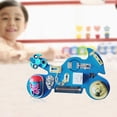 thumbnail image 3 of Cute Busy Board Multifunción Aprendizaje De Juguetes Regalos Azul Baoblaze tablero de actividad ocupada, 3 of 7