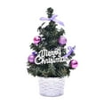 thumbnail image 1 of TIELUTT Mini Christmas Tree Christmas Decorations Festive Tabletop Pendants Mailbox Ornament and Christmas Bulbs Complete Ornament Set Small Ornament Set Snowflake Christmas Ornament, 1 of 6