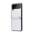 thumbnail image 6 of Allytech Crossbody Case for Samsung Galaxy Z Flip 3 5G Cell Phone (2021) 6.7 inch with Detachable Shoulder Strap Lanyard PU Leather Full Body Shockproof Slim Lightweight Thin Protective Cover, White, 6 of 9