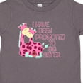thumbnail image 4 of Inktastic I Have Been Promoted to Big Sister Pink Girls Toddler T-Shirt, 4 of 5