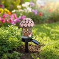 thumbnail image 3 of Solar Resin House Ground Mounted Lamp Outdoor Waterproof LED Lamp, 3 of 6