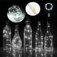 thumbnail image 4 of Gustave 6 Pack 15LEDs Wine Bottle Cork Lights AA Battery Powered, 1.5M String Fairy Lights for DIY, Table Decorations, Wedding, Dancing, Party, Festival "Cool White", 4 of 9