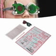 thumbnail image 3 of Red Green Fixed Tranaglyph, Convergence Insufficiency Eye Training Low Vision Chart With Glasses Eye Training Device Stereo Training Cards Visual Correction, 3 of 6