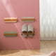 thumbnail image 3 of EeaseMX Zapatero de pared para baño, ajustable, color blanco, 3 of 7