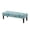 Aqua Floral, variant on CHAQLIN Tight Fit Bench Slipcover, Horse Polyester Spandex Anti Dust Bench Seat Cover for Dining Room Bedroom