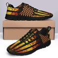 thumbnail image 4 of Halloween Pumpkin America Running Shoes Sneakers Mesh Black Size 11.5, 4 of 5
