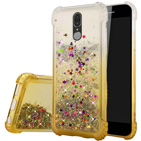Coolpad Legacy (2019) Case, by Insten Two Tone Quicksand Glitter PC/TPU Rubber Case Cover For Coolpad Legacy (2019) -