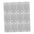 thumbnail image 5 of LEORX Flat Corner Brackets Stainless Steel 12Pcs 2.36X1.45X0.06in, 5 of 8