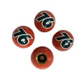 thumbnail image 2 of facefd 4 Pieces Brass Tire Valve Cap Replacement Universal Ball Shape Colorful Motorcycle Nozzle Caps Accessories, 2 of 6
