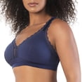 thumbnail image 3 of Parfait Dalis Wire-Free Full Bust Bralette, Navy, 36DD, 3 of 5
