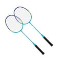 thumbnail image 5 of 1Pair Professional Double Badminton Racquet Set Light Weight Shuttlecocks Racquet for Outdoor Backyard Games Enduring, 5 of 8