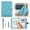 Teal, variant on QAZbYD Teal AI Sync Smart Notebook, A5 Paper Refill, 3 Refills, 8.27", Reusable Digital Notebook for Office Business Journaling, Durable, Gift