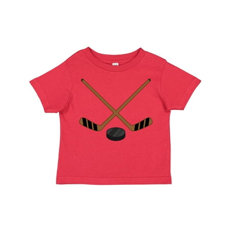 

Inktastic Sports Hockey Sticks Gift Toddler Boy or Toddler Girl T-Shirt