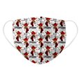 thumbnail image 5 of Cleanrance! 10Pcs Unisex Disposable Face Mask Adults Christmas Designs 3-Ply Facial Masks, 5 of 5