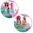 thumbnail image 4 of Barbie-Coffret Piscine de Rêve-toboggan, jacuzzi, + de 20accessoires, 4 of 7