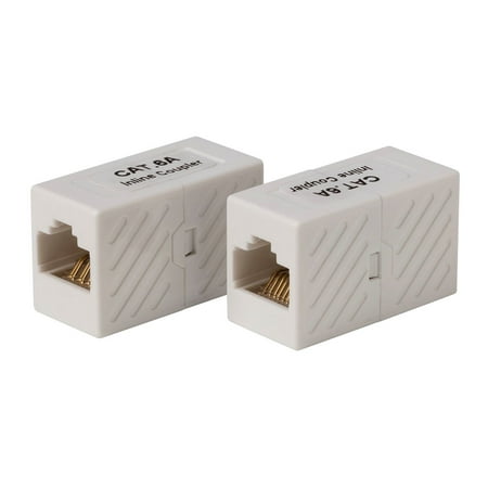 UPC: 0889028038024 | Monoprice Cat6A UTP In-Line Coupler RJ45-RJ45