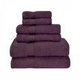 thumbnail image 1 of Superior ZT 6 PC SET GS Zero Twist Cotton Towel Set - Grape Seed, 6 Pieces, 1 of 4