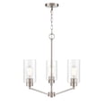 thumbnail image 6 of Millennium Lighting 9513 Beverlly 3 Light 21" Wide Chandelier - Nickel, 6 of 7