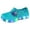 Mint Green1, variant on Gyujnb Girls Light Up Cartoon Clogs, Breathable Pull on Garden Shoes for Summer (Little Girls, Big Girls),24