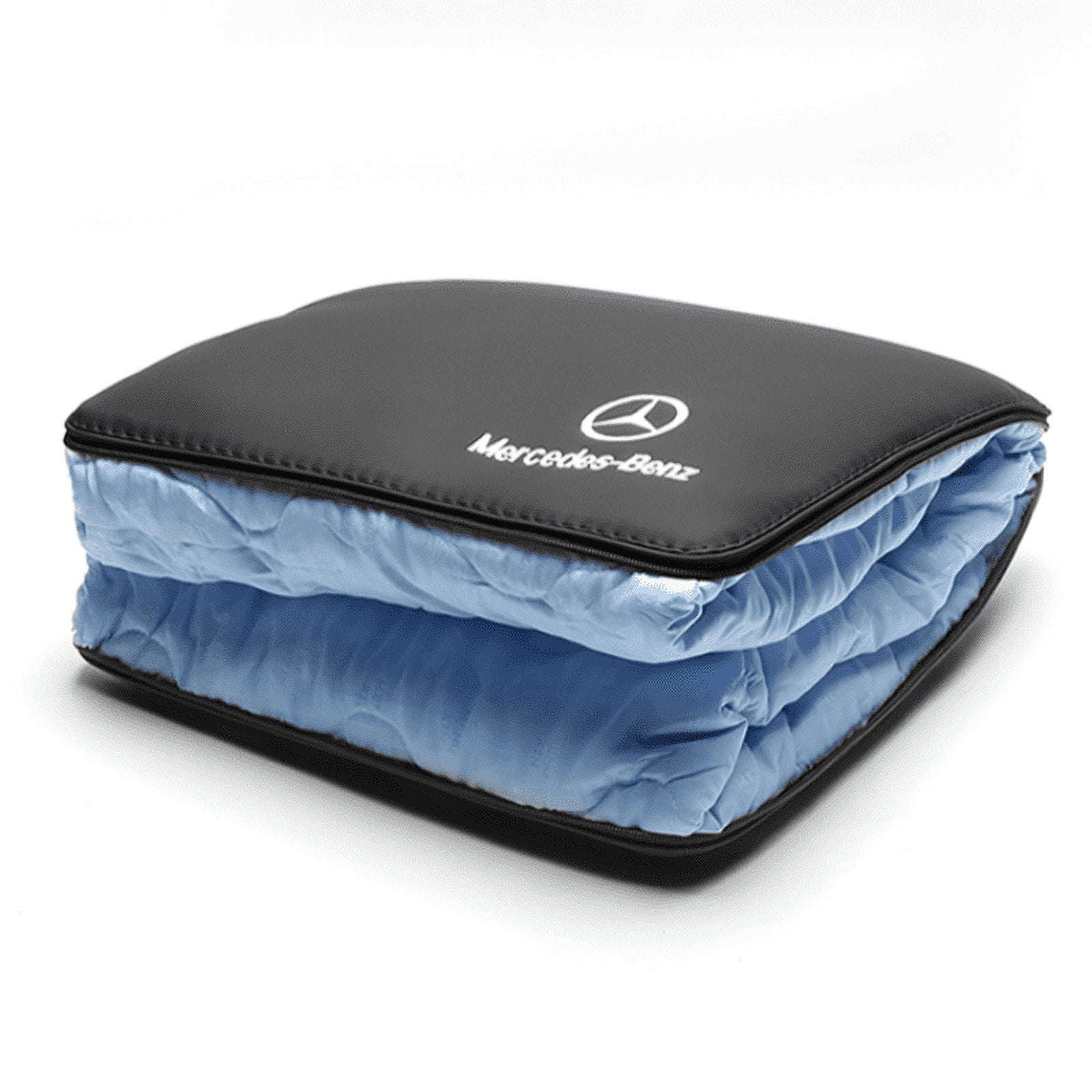 Car throw pillow and quilt dual purpose waist back blanket Audi classic black one 55 55cm O01 Walmart