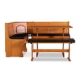 thumbnail image 3 of Riverbay Furniture 4-Piece Transitional Fabric Cushion Set in Black, 3 of 16