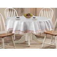 thumbnail image 2 of Sorfey Clear Vinyl Sheet Tablecloth & Table Cover Protector, Standard 60" x 124", 2 of 4