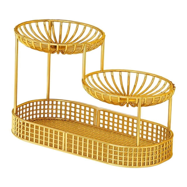 Cesta de frutas de 3 niveles, soporte para frutero, estante para encimera de cocina, soporte para frutas, soporte , refrigerio, mesa de