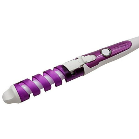 Spiral Curling Iron Perfect for Long Thick Hair Types Ceramic Technology (Best Curling Tongs For Long Thick Hair Uk)