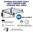 thumbnail image 6 of Heavy Duty Chrome Wire Storage Wall Shelf (18" x 72"), 6 of 6