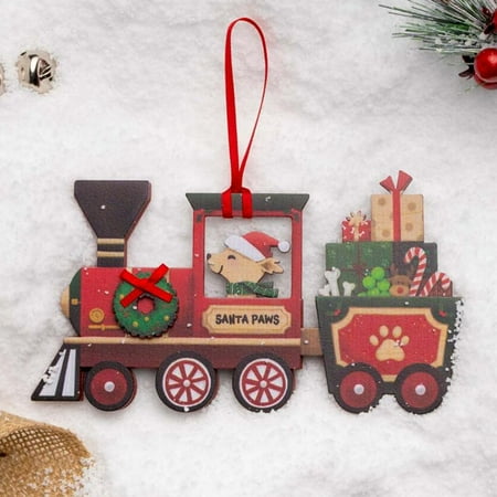 

2PC Home Decor Christmas Tree Pendant Wonder Save Decoration Vintage Truck Room Decor Wall Bedroom Bathroom Kitchen Living Room