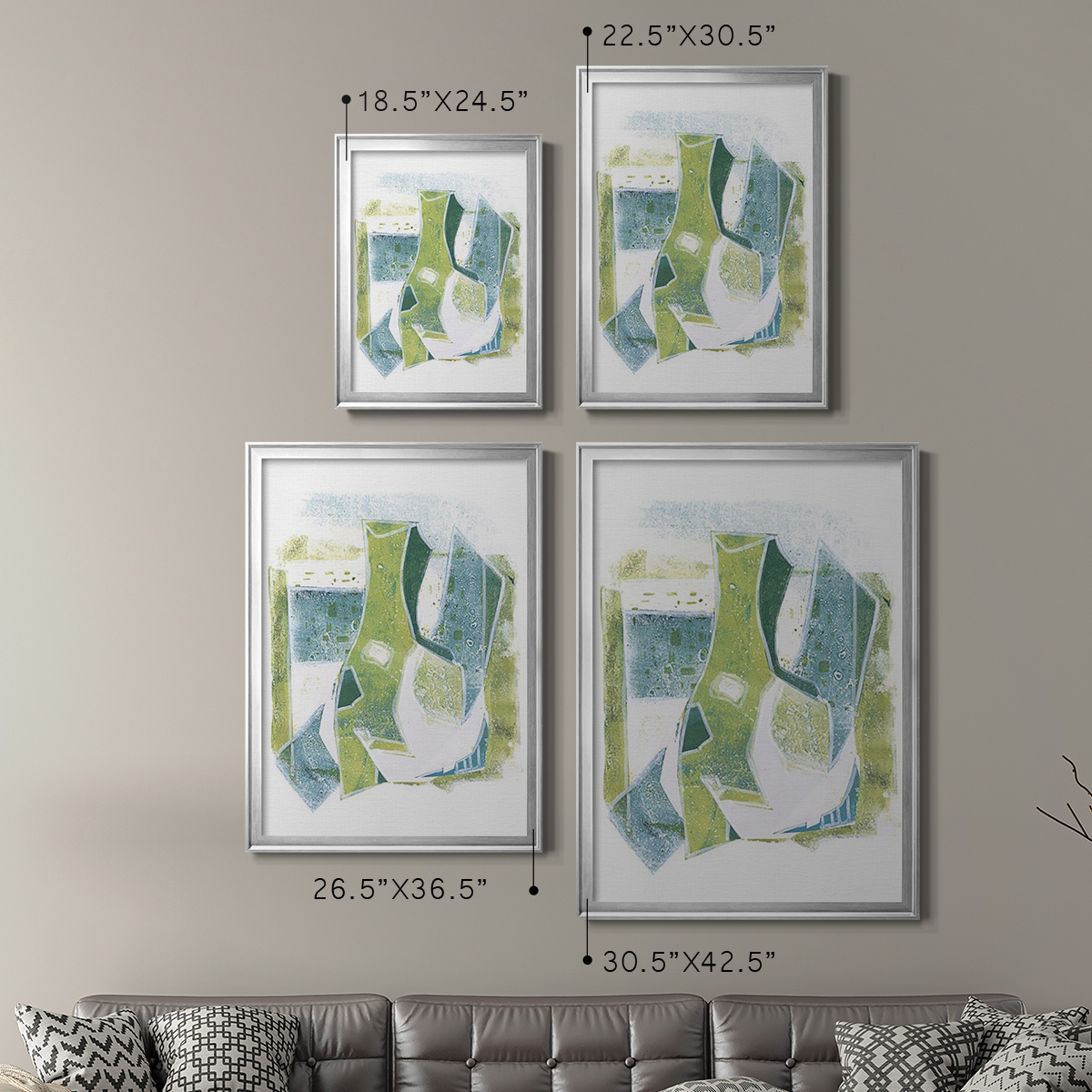 Jubilee Jugs IV Premium Framed Print, in Gold, Black, or Silver - Ready to Hang