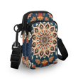 thumbnail image 3 of HELLHERO Cow Sunflowers Travel Crossbody Purse Polyester Leakproof Sling Bag for Outdoor Travel, 3 of 7
