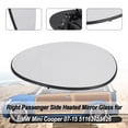 thumbnail image 4 of Right Passenger Side Heated Mirror Glass for BMW Mini Cooper 07-15 51162755626, 4 of 5