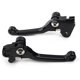 thumbnail image 3 of Compatible con Kawasaki KX450F 2006 2007 2008 2009 10 12 Palancas de freno de embrague de pivote Dirt BLK, 3 of 4