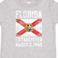 thumbnail image 4 of Inktastic Established March 3, 1845 Florida Flag Boys or Girls Toddler T-Shirt, 4 of 5