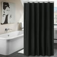 thumbnail image 4 of Cortina de baño, patrón de Pared Negra, Cortina de Ducha Impermeable, Cortina de baño, Rendimiento inigualable, 4 of 8