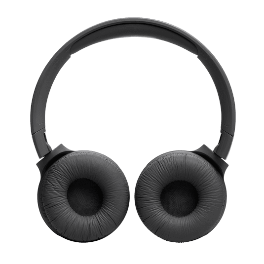 JBL Tune 520BT Wireless on-Ear Headphones, Bluetooth 5.3, 57 Hours Battery, Built-in Mic, Foldable, Black (Sold Without Manufacturer Warranty)